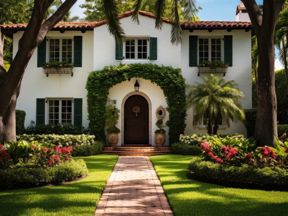 Casa estilo mediterráneo en Coral Gables